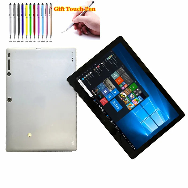 11.6 INCH 2GB RAM+64GB ROM Windows 10 Tablet PC G12 Dual Cameras 9000mAH Battery WIFI Touch Screen 1366*768 IPS Quad Core