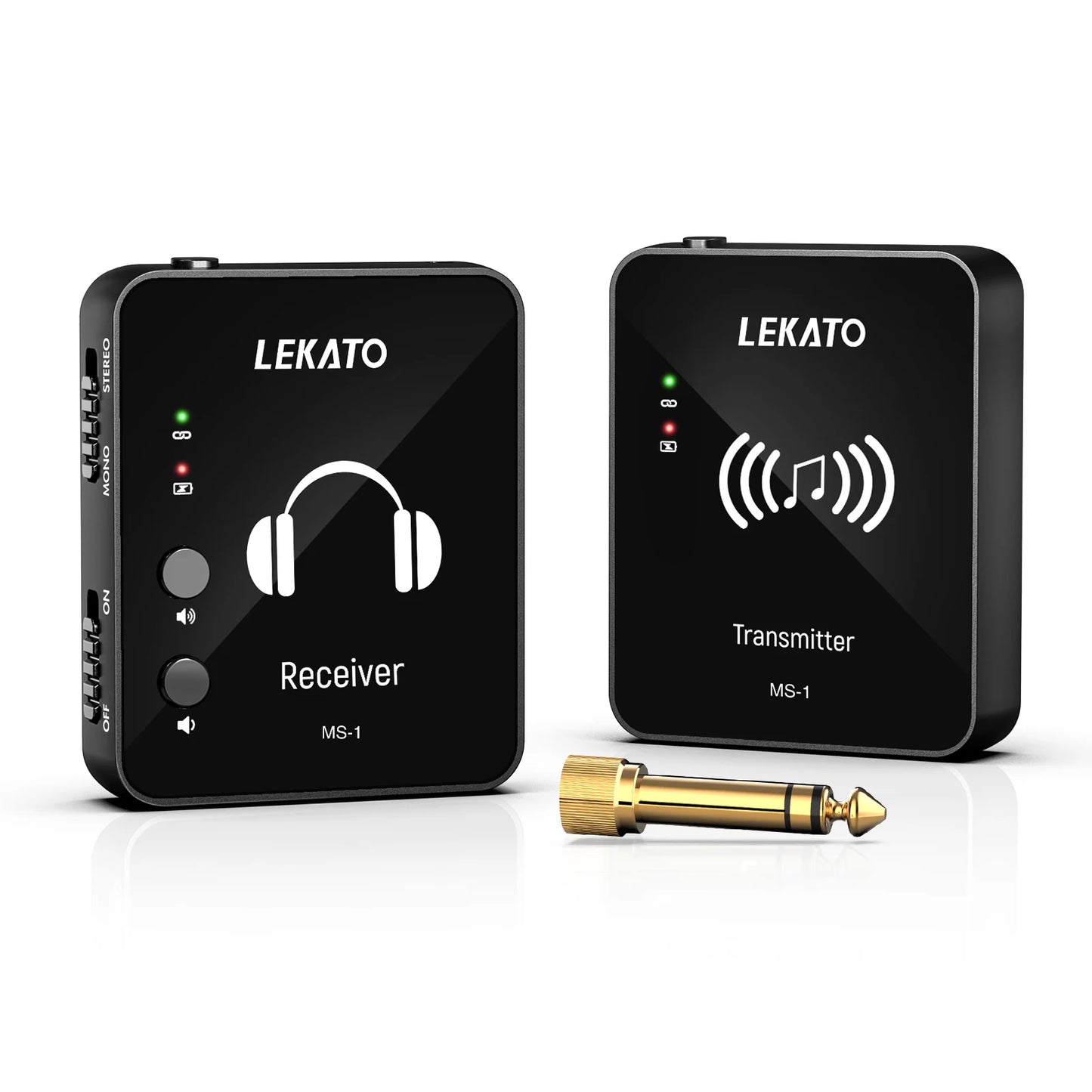 K380S Microphone Bundle Lapel Mic Microphone Video Mic UHF Handheld Wireless Microphone Mic 2 Mic & 1 Receiver For Family KTV